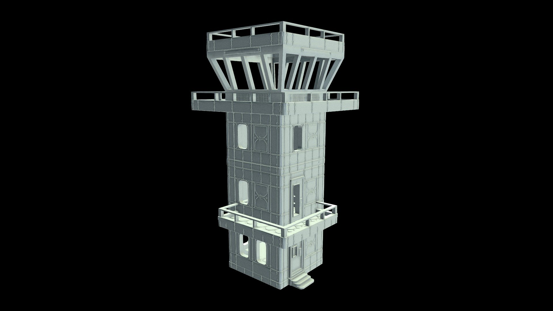 Control tower 28/32mm wargames