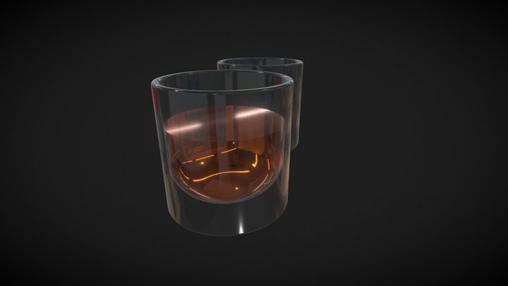 Glass whisky TEST – Modello 3D gratuito STL