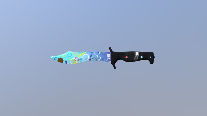 Bowie Knife | OA 3D Model