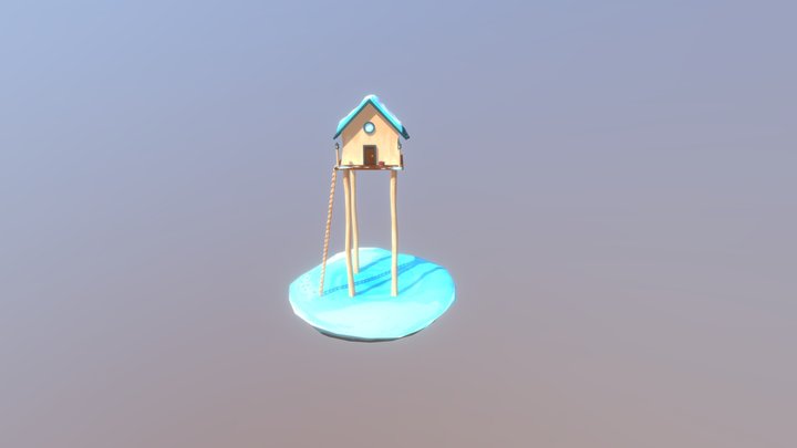 Stilttown Home 3D Model