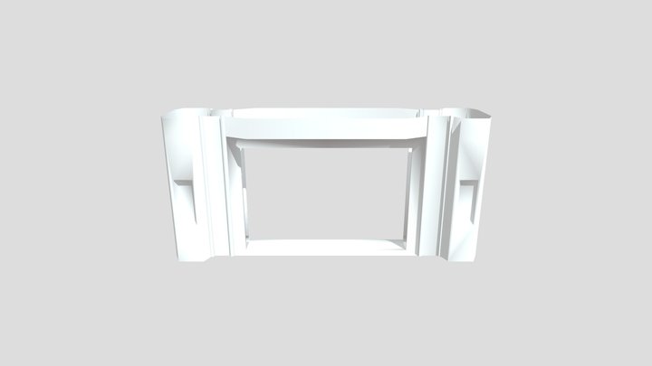 SCP:CB door frame 3D Model