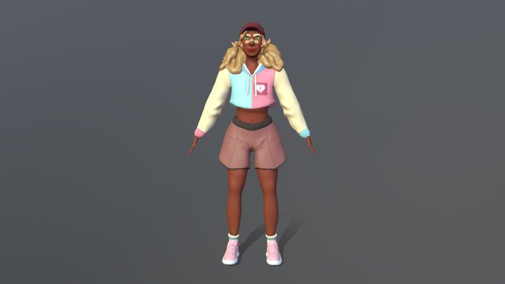 Werewolf Character Model 3D Model