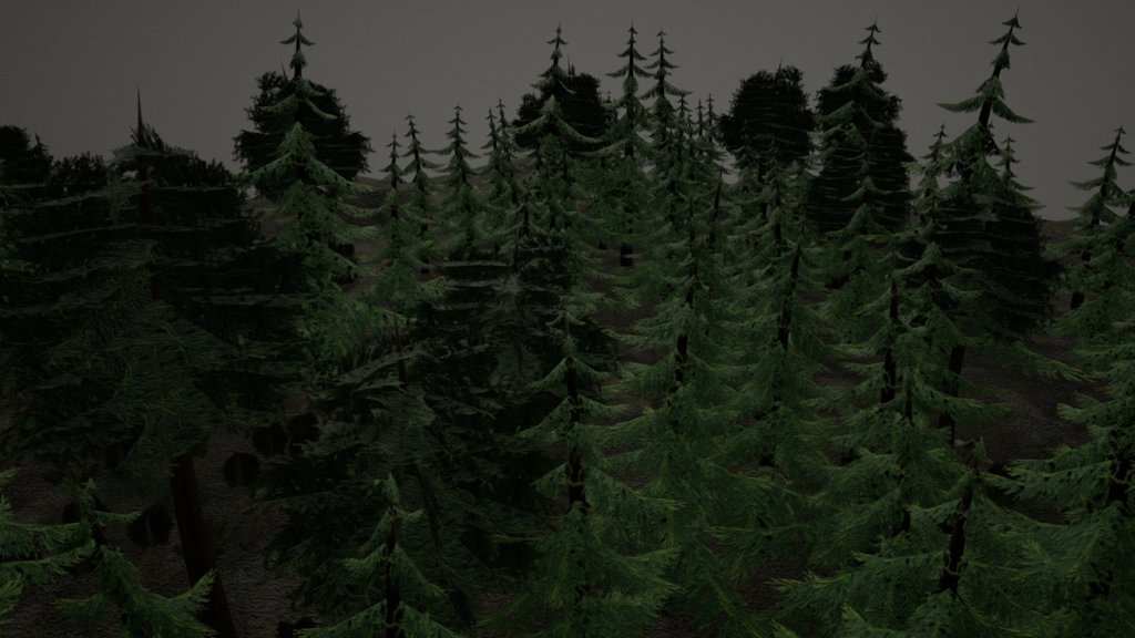 NOS (Slendrina X and Forest) - Download Free 3D model by DVUnit [02ea706] -  Sketchfab