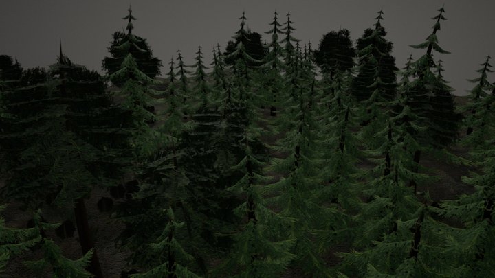 Forest 3D Model