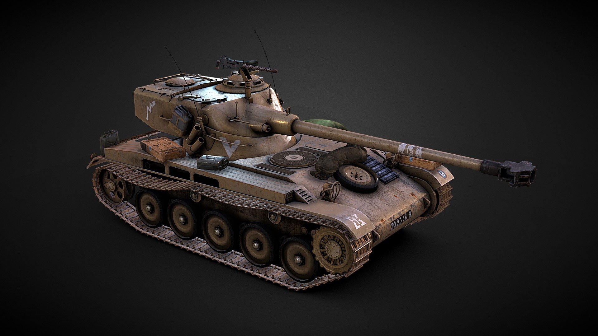 AMX 13 - 3D model by illness88 [9153d41] - Sketchfab