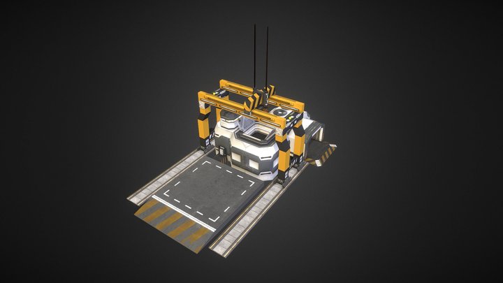 TerraGenesis: Landfall - Storage Yard 3D Model