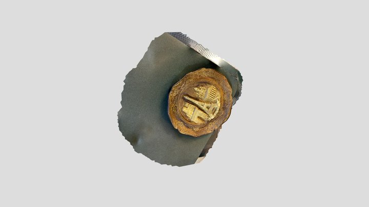 Paris plate 3D Model