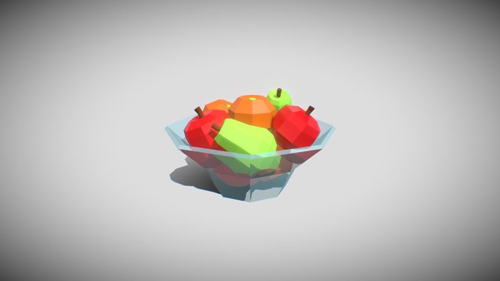 Bowl of Fruit #HouseholdPropsChallenge 3D Model