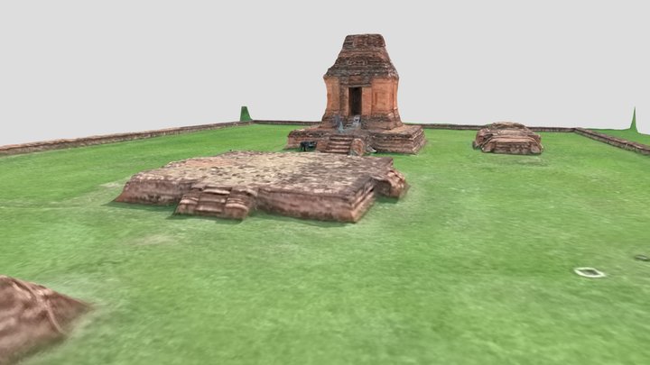 Sumatera Utara_Candi Bahal_combined 3D Model