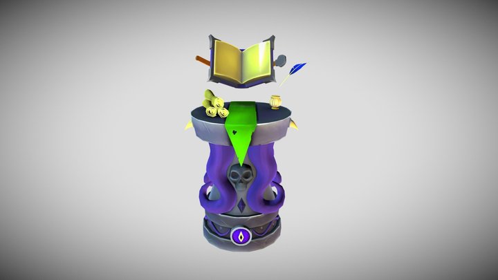 Book_open 3D Model