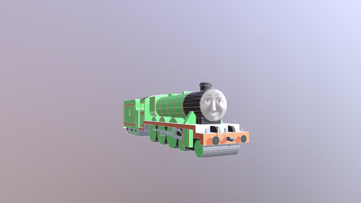 Henry the train 3D Model