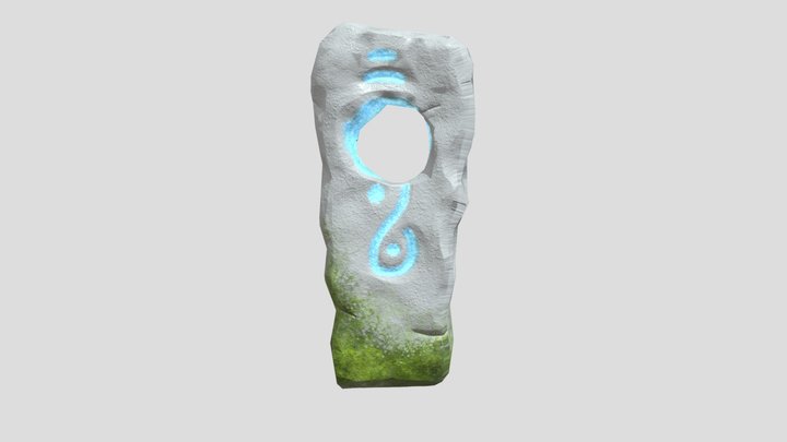 Fantasy Rock 3D Model