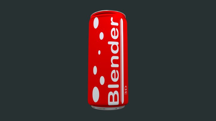 soda can 3D Model