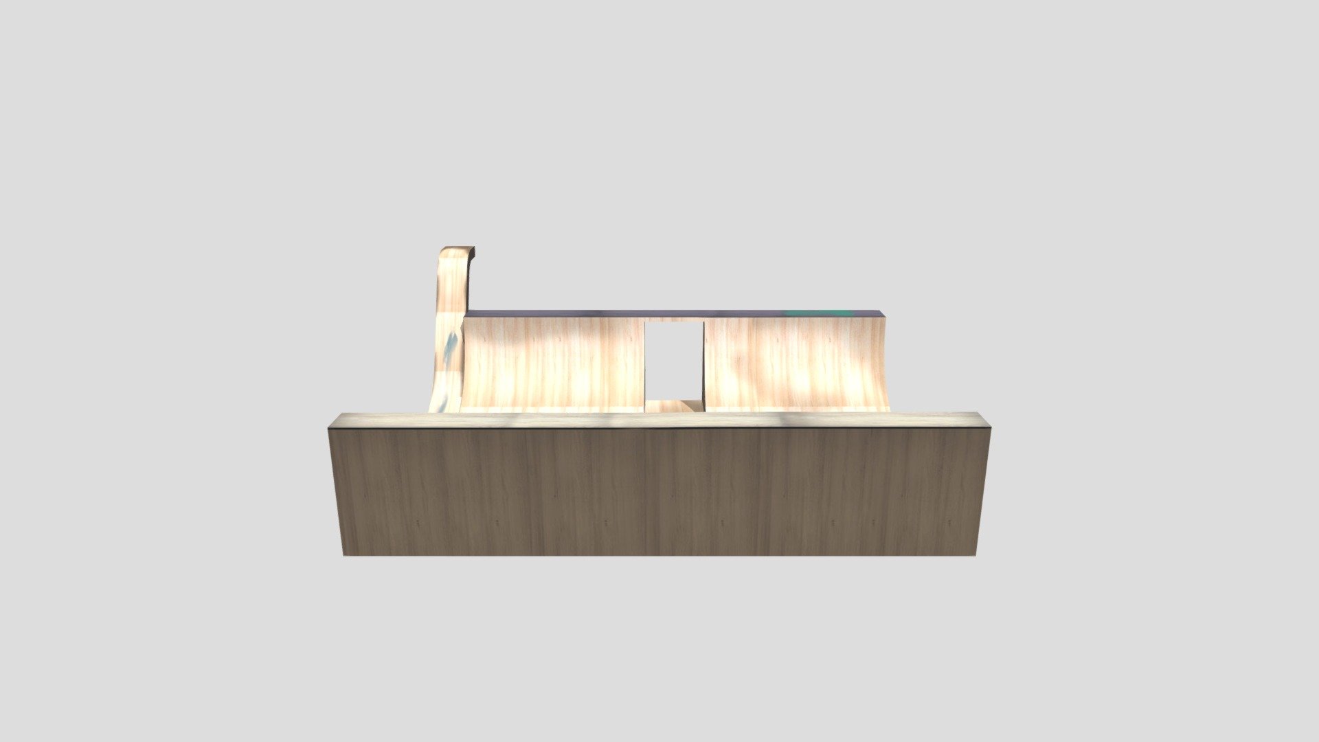 Skateboard Ramp UV
