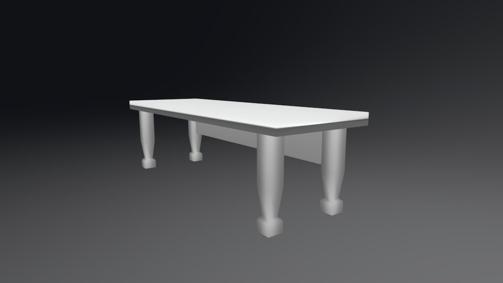 Desk - Download Free 3D model by mrjarack [91579ec] - Sketchfab