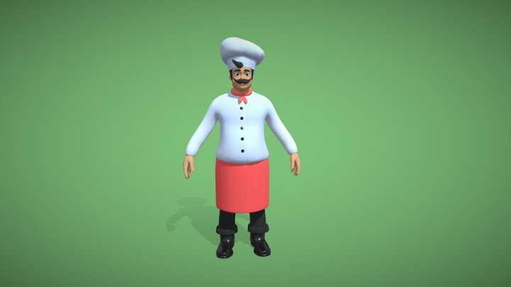 Louie 3D Model