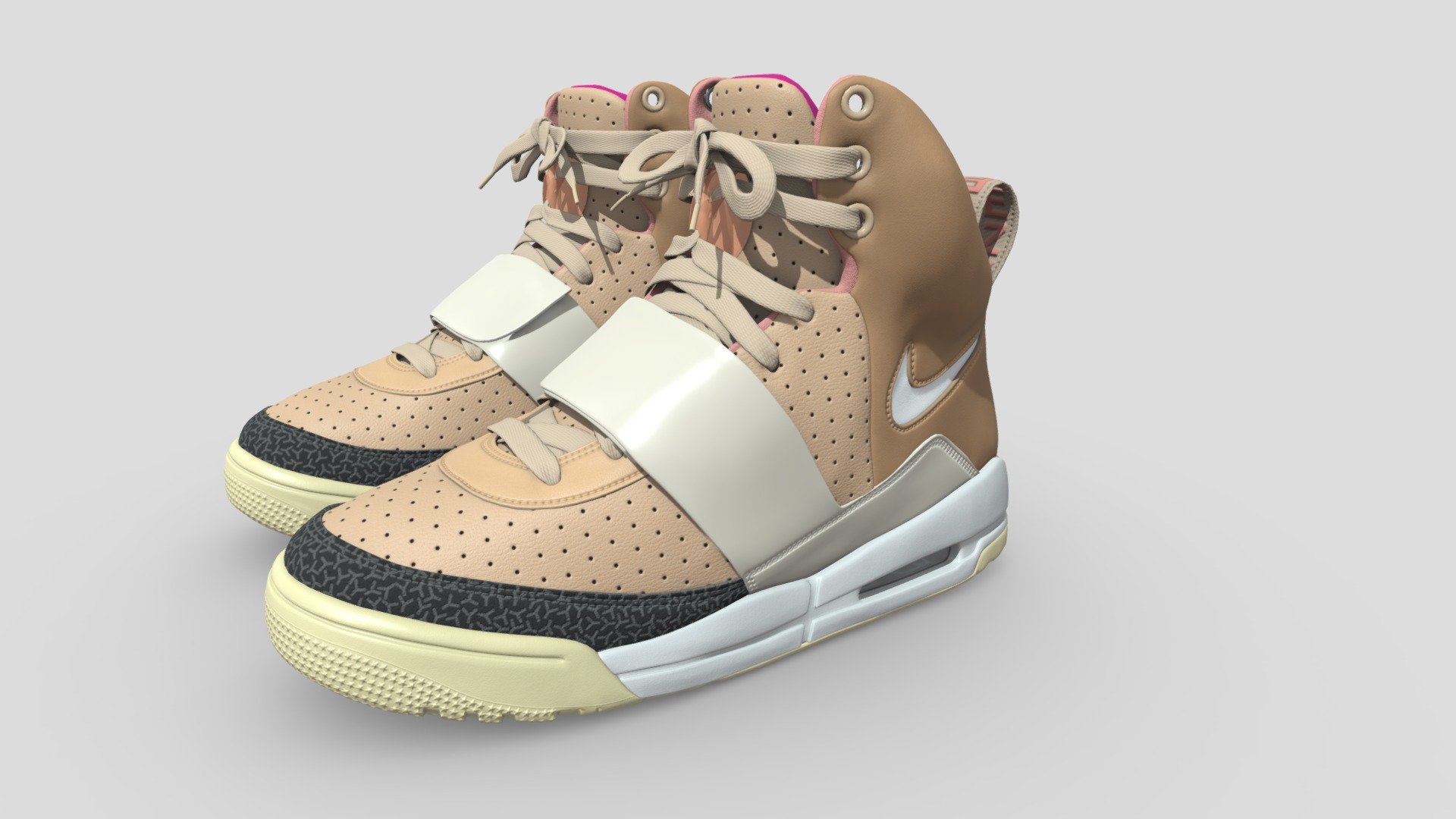 STL file Nike AIR YEEZY・Design to download and 3D print・Cults