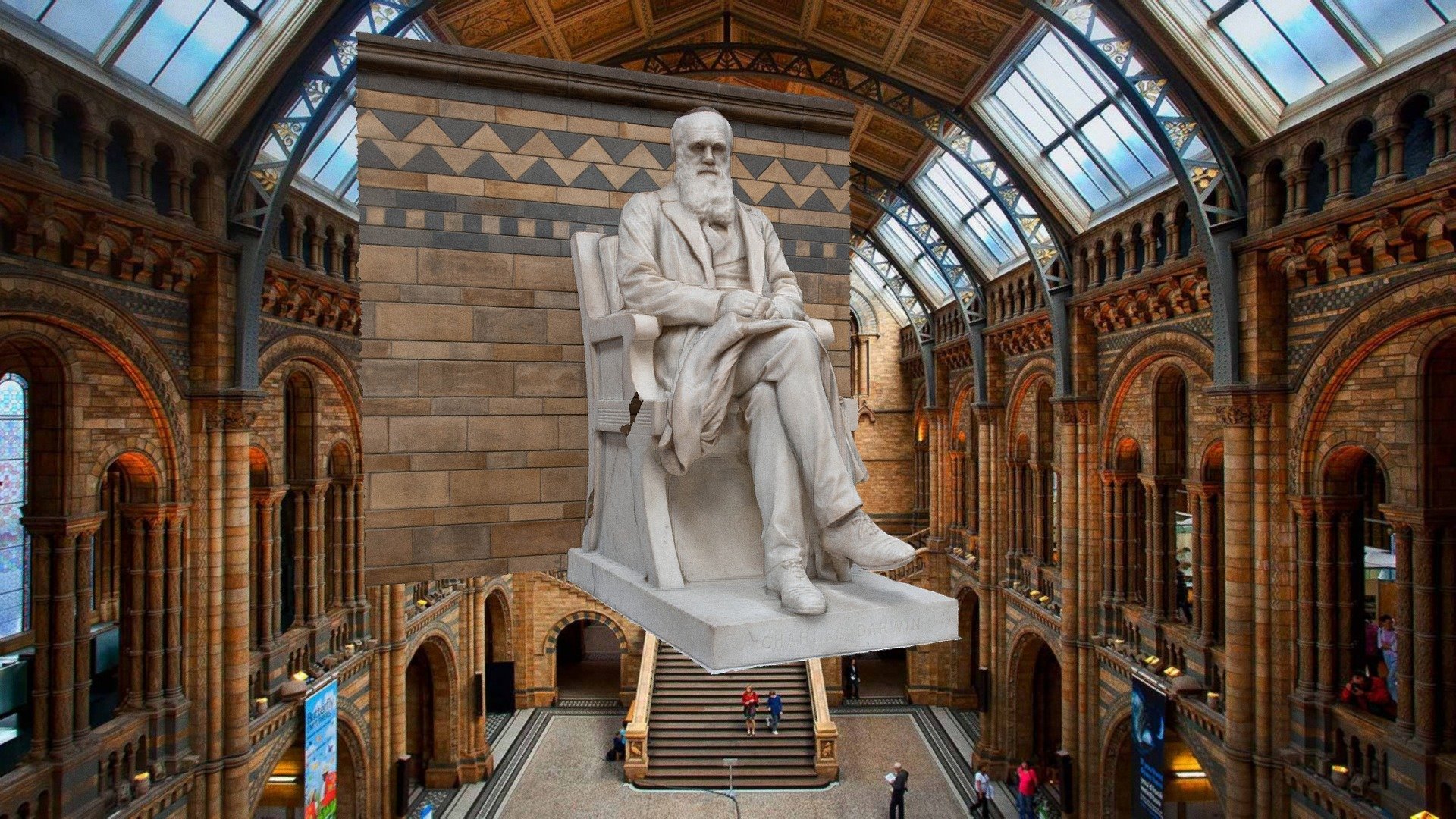 Charles Darwin Natural History Museum NHM Download Free 3D model by