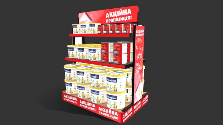 Action Woda 3D Model