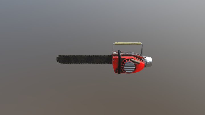 Evil Dead Chainsaw 3D Model
