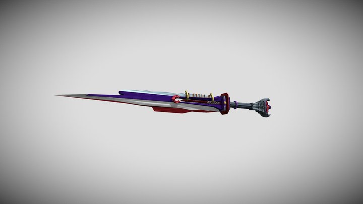 меч 3D Model