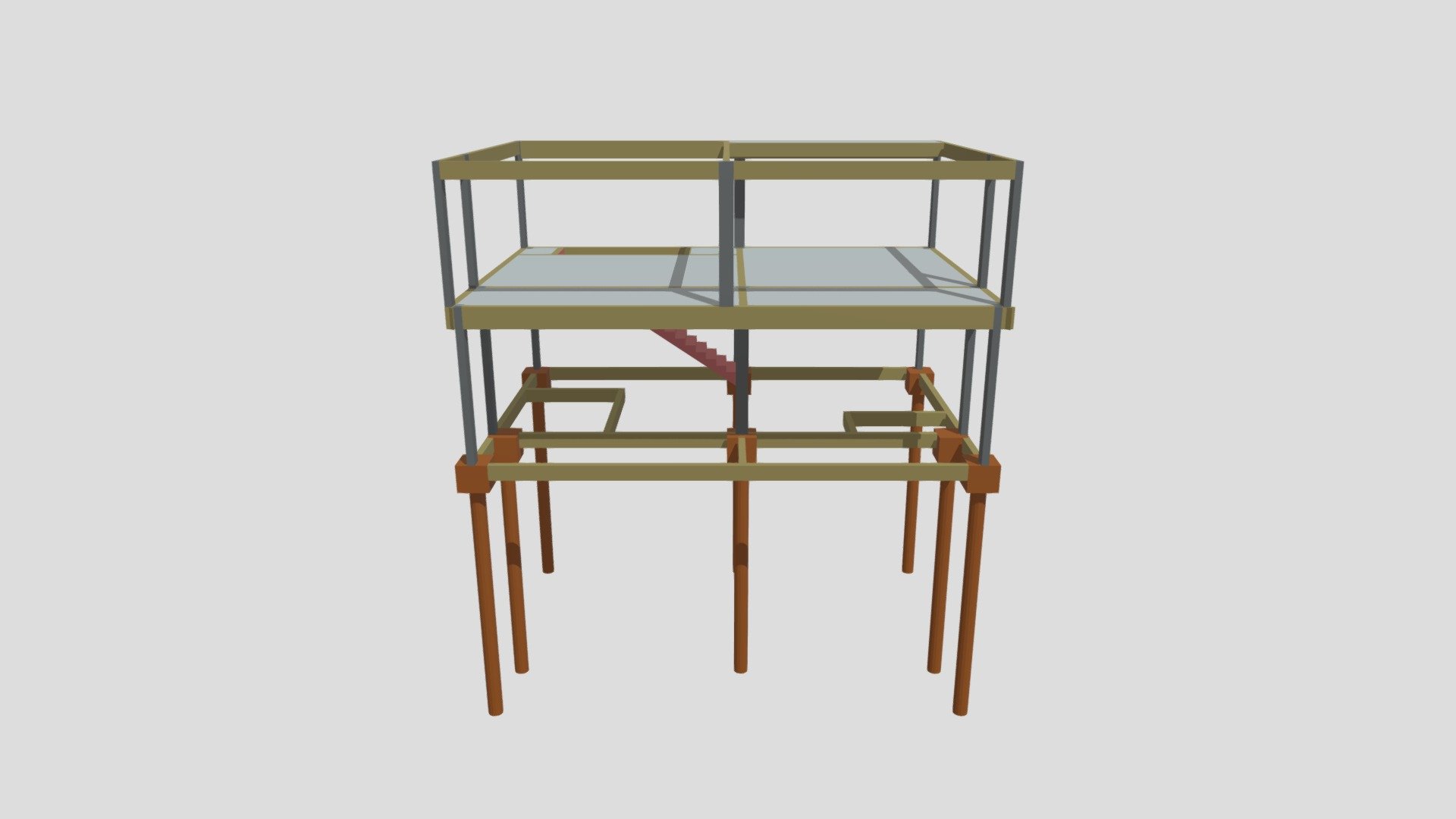 P917 Estrutura — Sketchfab embed 3D viewer