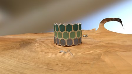 Bracelet by Arshi Bhatnagar 3D Model