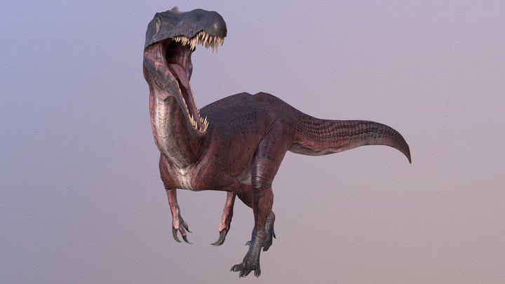 (Updated) The Isle Suchomimus accurate by me 3D Model