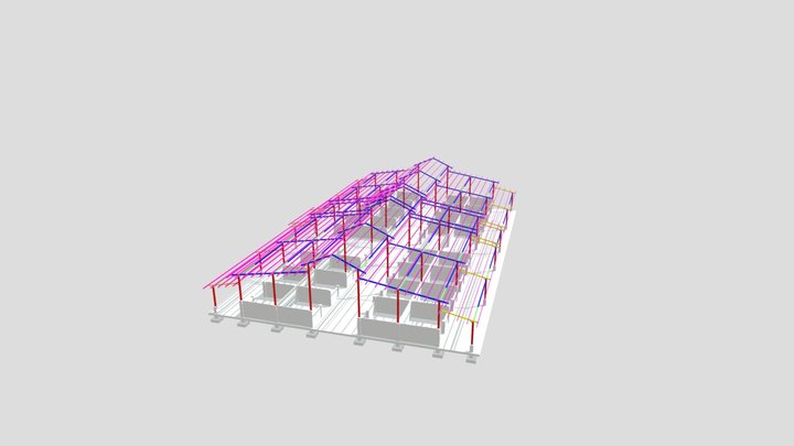 STABLE KUDA I BEAM 24FT 3D Model