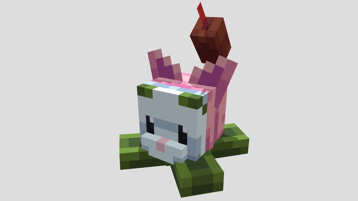 Cattail Plant Vs Zombies 3D Model