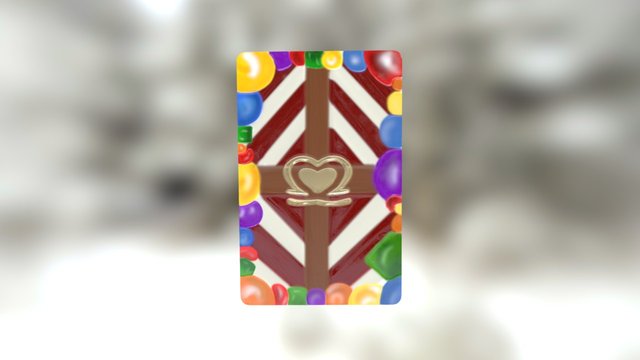 Prramier Cardback CandyCrush 3D Model