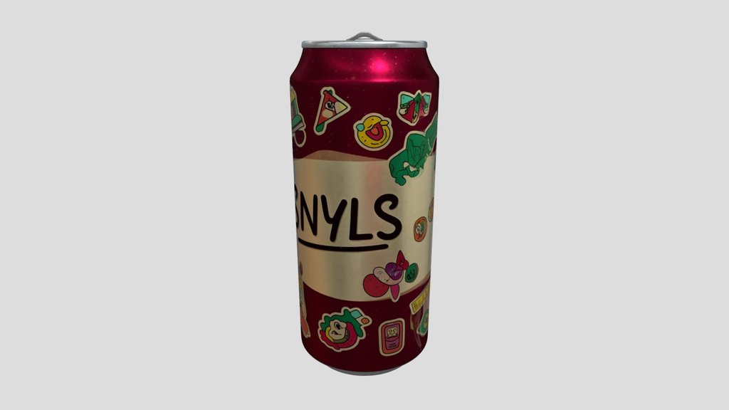 Snyls Sticker Can