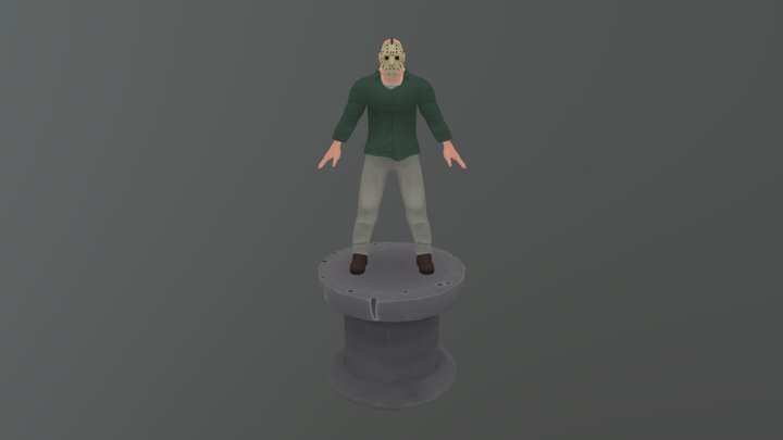 Jason Voorhees Part 3 3D Model