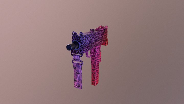 Скин "Скелетон" для игры CS GO 3D Model