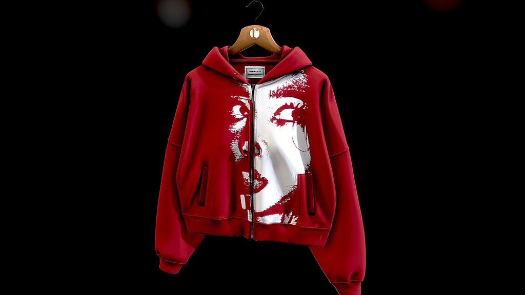 SUDADERA NUDE PROJECT EN PERCHA MADERA