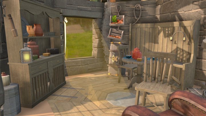 Hagrid's hut – Free 3D Model STL