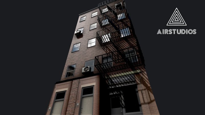 Low Poly - New York Apartment 3D Model