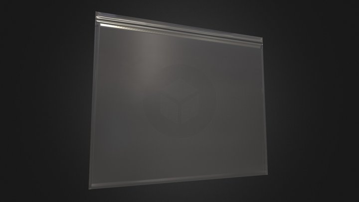 Plastic sealed bag 3D Model