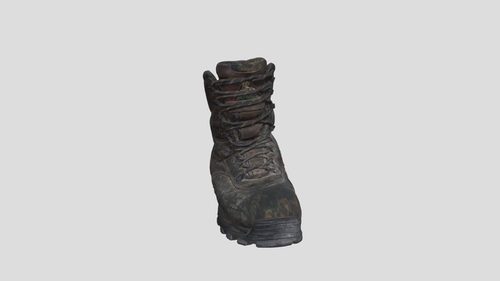 Rocky Hiking Boot – Free 3D Model STL