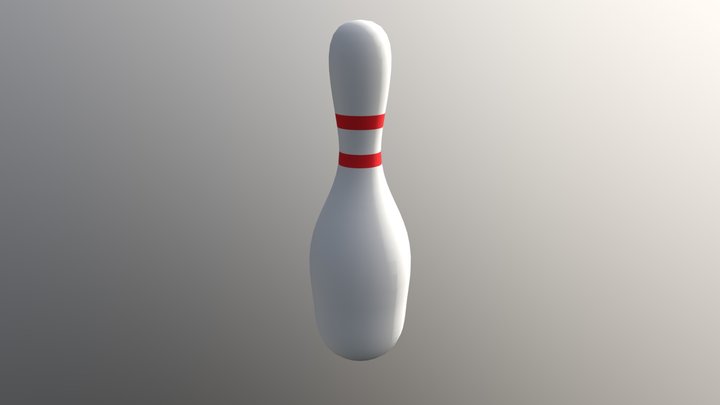 Bowling Pin 3D Model