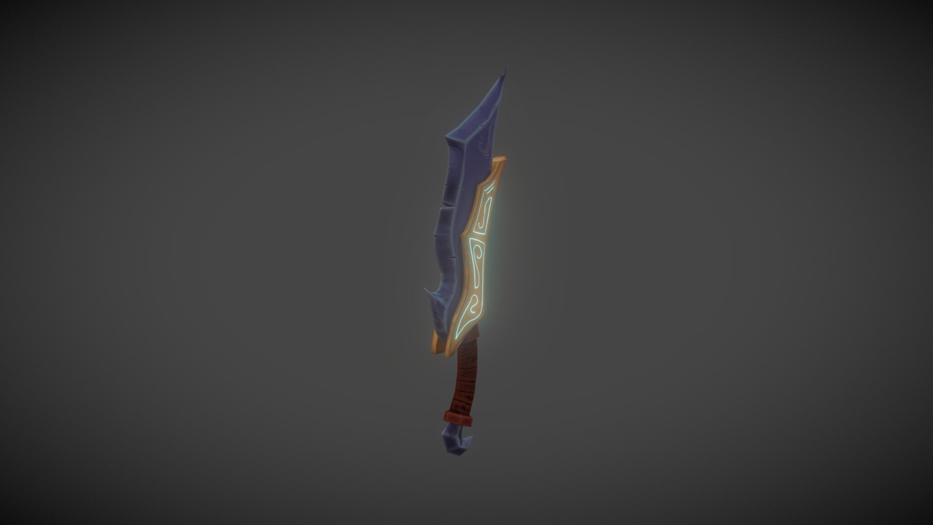 My First 3D Sword - 3D model by mckwenzee (@eldnvr) [9162632] - Sketchfab