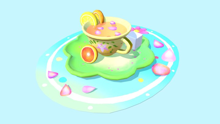 Fruity Tea - Sketchfab Weekly 3D Model