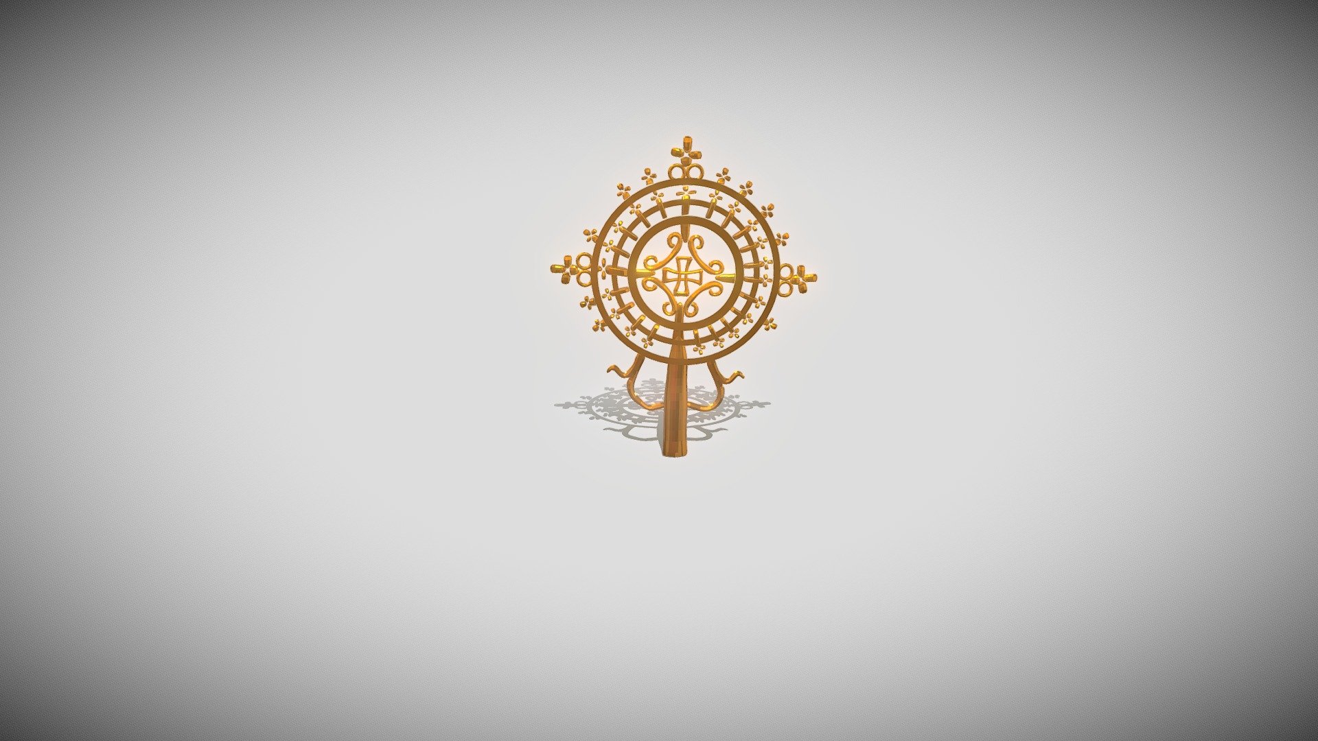 Lalibela cross - 3D model by Tilahun Hussen (@Tilahunhussen) [9163654 ...