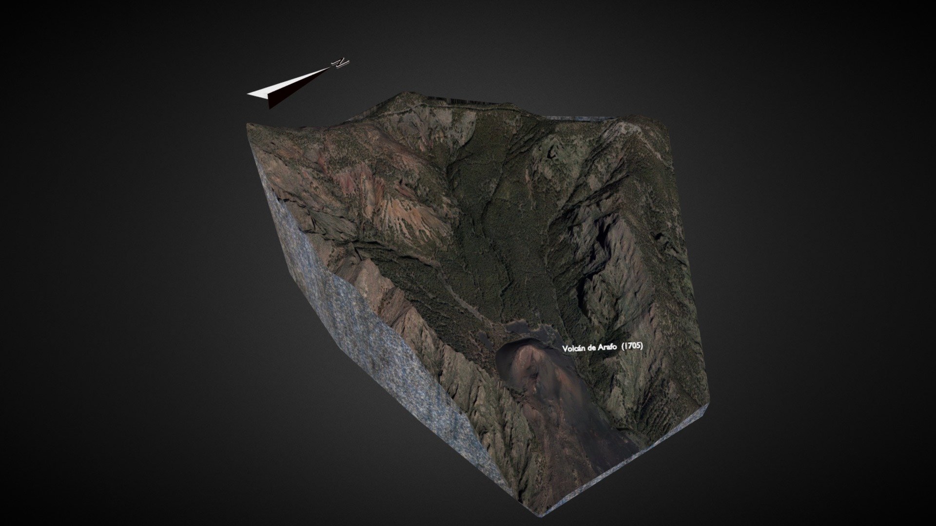 Volcan De Arafo Arafo Tenerife Download Free 3d Model By J Victor Febles Jvictorfeblesglez 9163d77