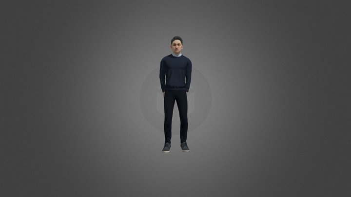 644230042- Leonard- Joyful Jump 3D Model