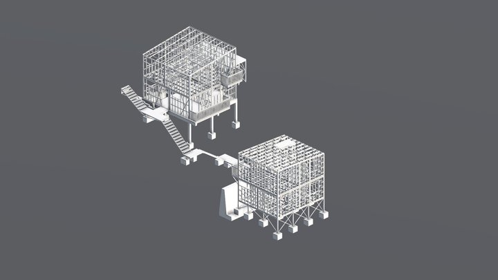 Estructura Los Silva 3D Model