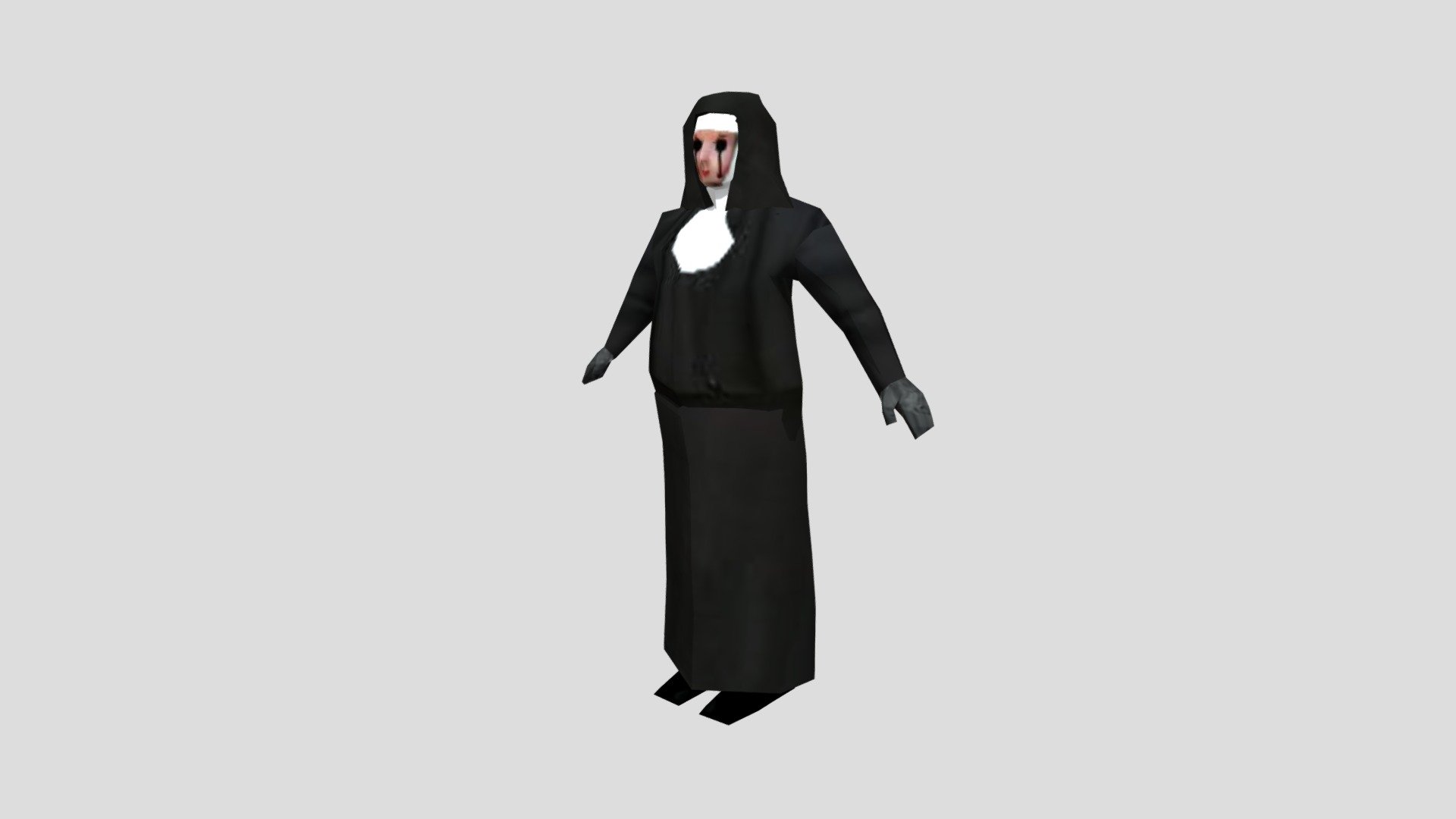 Nun - Puppet Combo Nun Massacre - 3D model by Walter (@WalterGuy ...