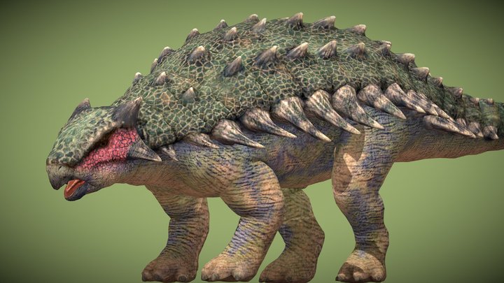 Jurassic Park III Ankylosaurus 2001 – Modello 3D gratuito STL