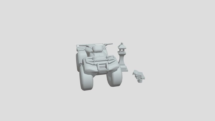1VFX24_ Careel_ Amelie_ Unwrap3 Model1_ Models1 3D Model