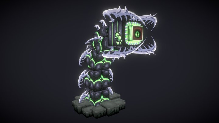 Deathworm 3D Model